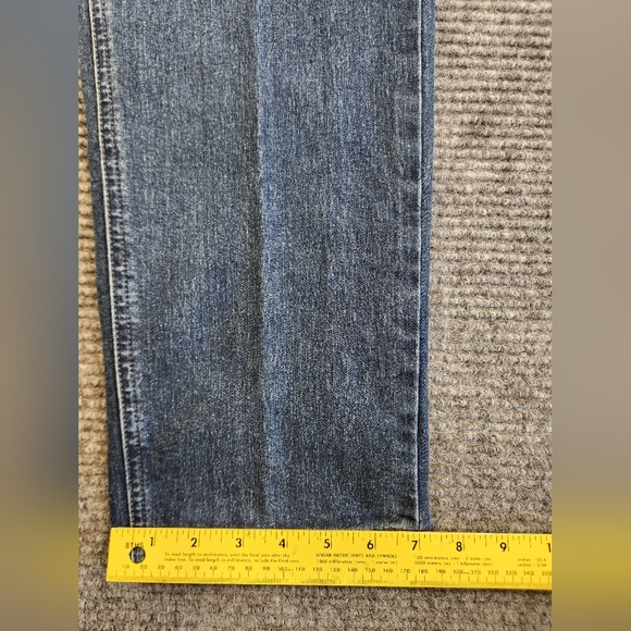 Refinery Republic Jeans Men 38 x 32 Slim Fit Straight Leg Faded Blue Medium Wash - Picture 12 of 12